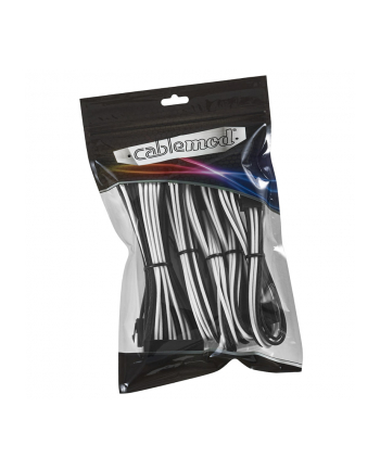 CABLEMOD  KLASYCZNY ZESTAW PRZEDŁUŻACZY KABLA MODMESH - SERIA 8 + 6 - CZARNY / BIAŁY  (ZUAD1153)