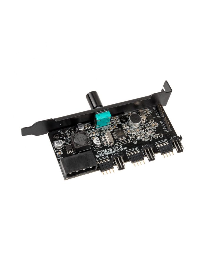 Lamptron CFM36 wentylator kontroler LED RGB do gniazda PCI (LULS304) główny