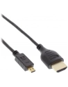 InLine 4K - UltraHD - Kabel Micro Superslim HDMI A na D czarny - 0.5m - nr 9
