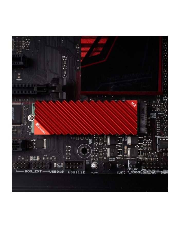 Jonsbo Chłodzenie SSD M.2-3 Czerwony (M23RED) główny