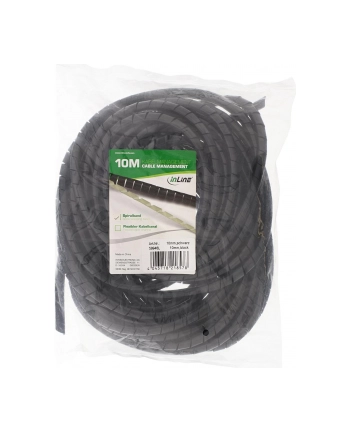 InLine Opaska na kable 18mm x 10m Czarny (59946P)