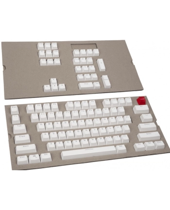 Glorious Pc Gaming Race Keycapy Nakładki Białe 104Szt (G104WHITE) nr 1