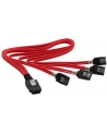InLine Mini-SAS na 4 x SATA 0.75m Czerwony (27610) - nr 17