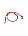 InLine Mini-SAS na 4 x SATA 0.75m Czerwony (27610) - nr 2
