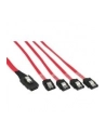 InLine Mini-SAS na 4x SATA 0.5m Czerwony (27620) - nr 11
