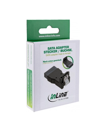 inline Adapter SATA - męski / żeński kątowy w górę (27700B) nr 1