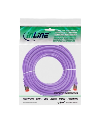 Inline 5M Cat.6 Sieciowy 1000 Mbit Rj45 - Fioletowy ( 76405P ) nr 1