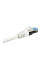 Inline Patch Kabel Sieciowy Cat.6A, S/Ftp (Pimf), 500Mhz, Biały, 3M (76803W) - nr 6