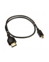 InLine 4K - UltraHD - Kabel Micro Superslim HDMI A na D czarny - 0.5m - nr 2