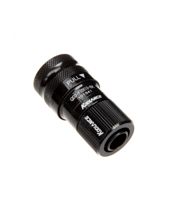 Koolance Qd3 No-Spill Quick Release Female To 13/10 Mm Lack (QD3-FS10X13-BK)