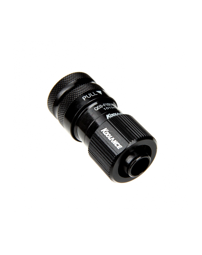 Koolance Qd3 No-Spill Quick Release Female To 16/10 Mm Lack (QD3-FS10X16-BK) główny