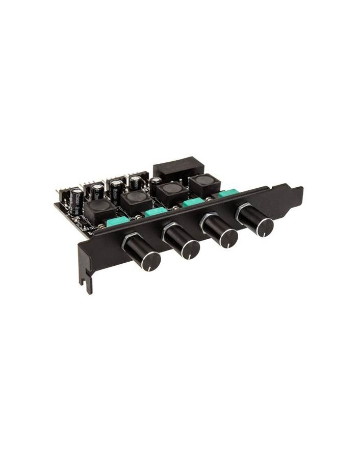 Lamptron CP436 4-Kanal-Fan Controller do PCI-Slot Srebrny (LAMPCP436S) główny