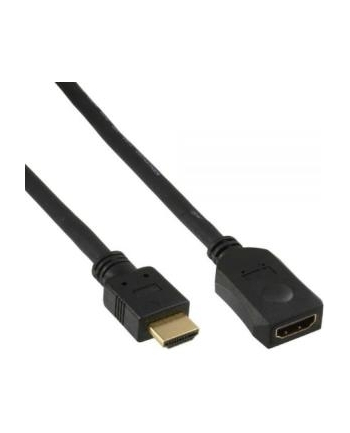 InLine HDMI HDMI (M/Ż) Czarny 2m (17632G)