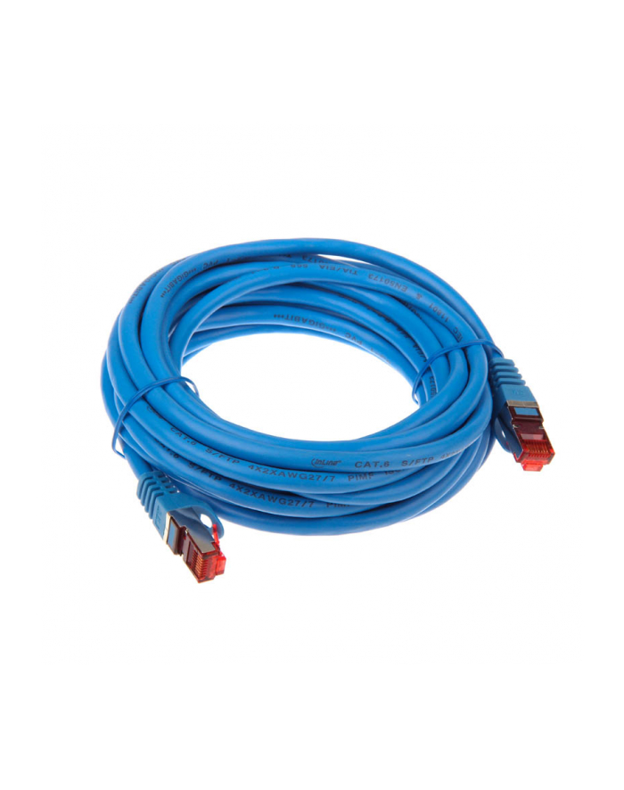 Inline 5M Cat.6 Sieciowy 1000 Mbit Rj45 - Niebieski ( 76405B ) główny