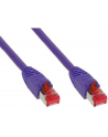 Inline 5M Cat.6 Sieciowy 1000 Mbit Rj45 - Fioletowy ( 76405P ) - nr 6