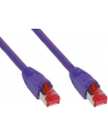 Inline 5M Cat.6 Sieciowy 1000 Mbit Rj45 - Fioletowy ( 76405P ) - nr 7