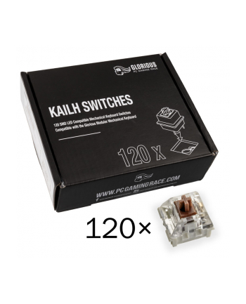 Glorious PC Gaming Race Kailh Speed Bronze Switches (120 szt.) nr 1