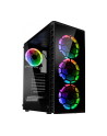 Kolink Observatory Lite RGB Tempered Glass Black - nr 1