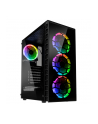 Kolink Observatory Lite RGB Tempered Glass Black - nr 2