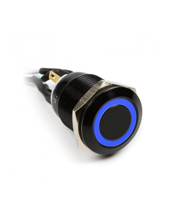 Impactics Przycisk Power 19mm IP65 niebieski LED (LAN_22_IP65_ALB_BL_1) nr 1