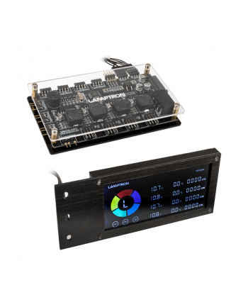 Lamptron SM436 Wentylator RGB PCI i kontroler LED (LULS321) nr 1