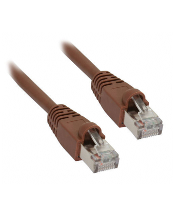 inline 3m Kabel krosowy 100 Mbit RJ45 rązowy (72503K)