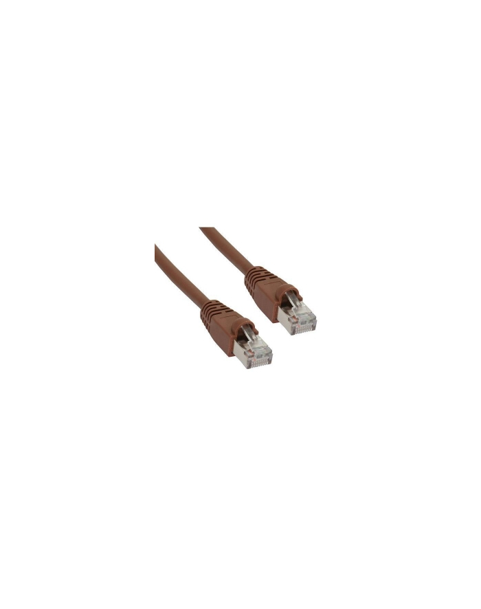 inline 3m Kabel krosowy 100 Mbit RJ45 rązowy (72503K) główny