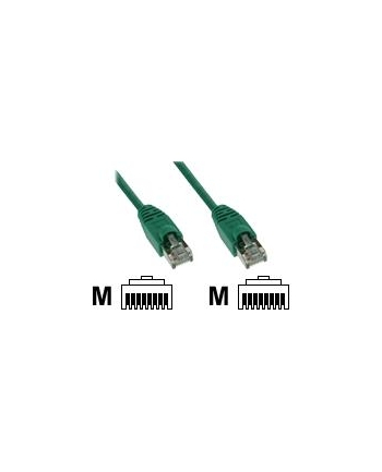 inline 5m Kabel krosowy 100 Mbit RJ45 - zielony (72505G)