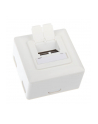 InLine Gniazdo natynkowe sieciowe 2x RJ45 Cat.6 iałe poziome (75602J) - nr 9