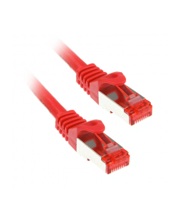 inline 10m Cat.6 kabel sieciowy 1000 Mbit RJ45 - czerwony (76400R)