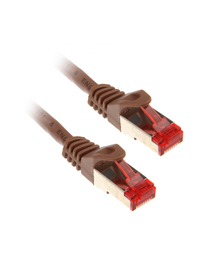 inline 2m Cat.6 kabel sieciowy 1000 Mbit RJ45 rązowy (76402K) główny