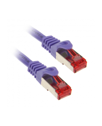 inline 2m Cat.6 kabel sieciowy 1000 Mbit RJ45 - fioletowy (76402P)