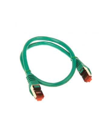 inline 0,5m Cat.6 kabel sieciowy 1000 Mbit RJ45 - zielony (76450G)