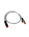 inline 0,5m Cat.6 kabel sieciowy 1000 Mbit RJ45 - przeźroczysty (76450T) - nr 5