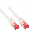 inline 0,5m Cat.6 kabel sieciowy 1000 Mbit RJ45 iały (76450W) - nr 6