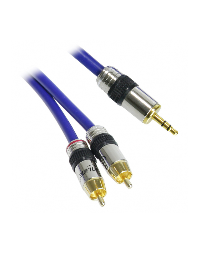 InLine 0.5m 2x RCA/3.5mm Premium (89929P) główny