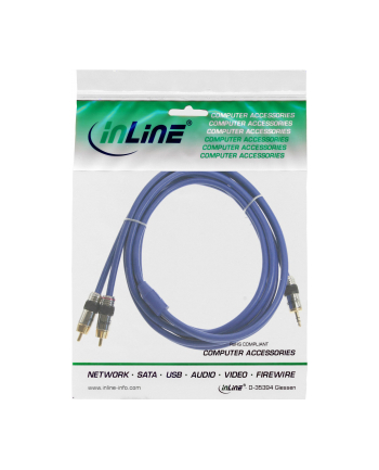 InLine 1m RCA/3.5mm Premium (89931P)