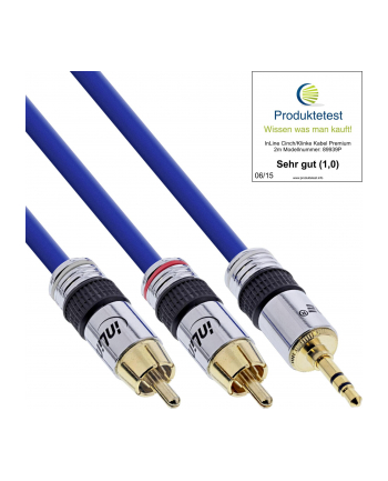 InLine 1m RCA/3.5mm Premium (89931P)