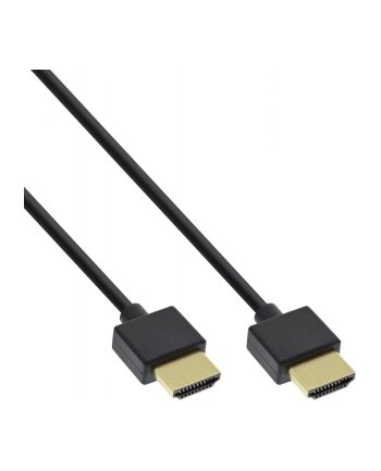 InLine KABEL MINI HDMI NA HDMI HIGH SPEED Z ETHERNET 1.8M-CZARNY 17002C KABEL MINI (17002C)