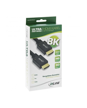 INLINE KABEL  HDMI - HDMI 1M CZARNY (17901P)  (17901P)