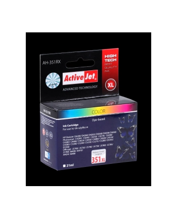 ActiveJet AH-E38 tusz kolorowy do drukarki HP (zamiennik CB338EE nr 351XL) nr 1