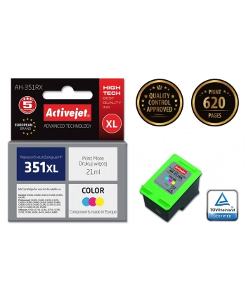 ActiveJet AH-E38 tusz kolorowy do drukarki HP (zamiennik CB338EE nr 351XL) nr 2