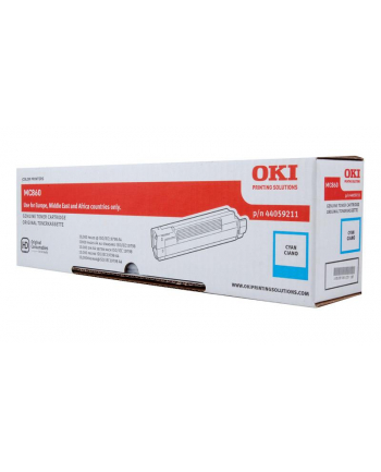 TONER CYAN DO OKI MC860 10K nr 2