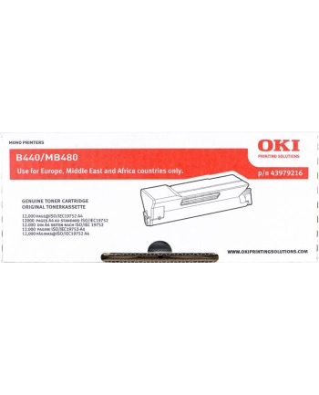 TONER CZARNY do OKI MB480 nr 2