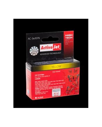 ActiveJet AC-3e/6Y tusz yellow do drukarki Canon (zamiennik BCI-3eY  BCI-6Y)