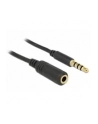 Delock Kabel Przedłużacz 3.5Mm Jack Czarny 0.5M (84716) - nr 7