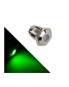 Lamptron Stainless Steel Vandal Resistant Illuminated zielona kropka (LAMPSW2003S) - nr 1