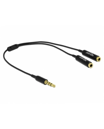 Delock Kabel Splitter Audio Jack 3.5Mm 25Cm