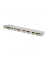 Metz Patch panel CAT 6 24 porty 1U 19'' Srebrny (130855E) - nr 1