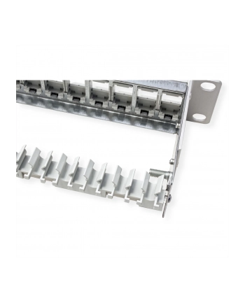 Metz Patch panel CAT 6 24 porty 1U Jasnoszary (13092000E)